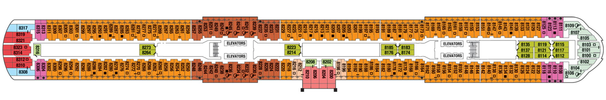 Deck 8 plan